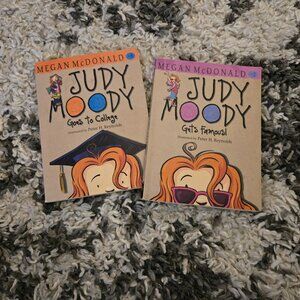Judy Moody Book Lot - Megan McDonald Chapter Books - Good Condition